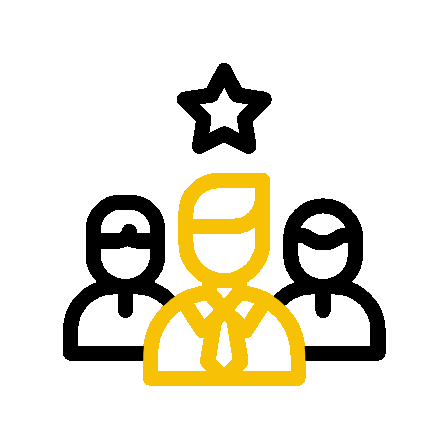 Icon for talking to a client success representative